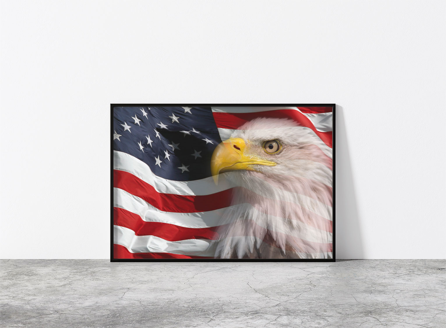 american eagle flag Poster for Sale by benny0291