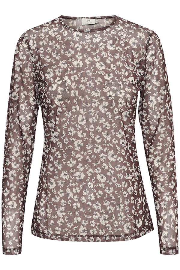 Kaffe - Mesha Blouse Shopping Bag / Sand Petit Fleur - 5