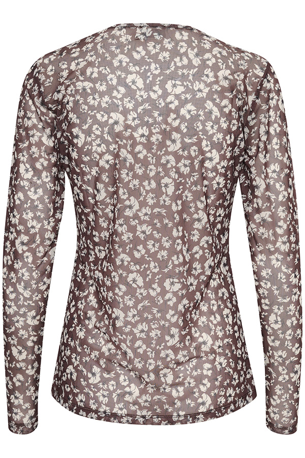 Kaffe - Mesha Blouse Shopping Bag / Sand Petit Fleur - 6