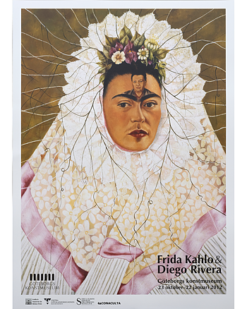 Utställningsaffisch, Frida Kahlo