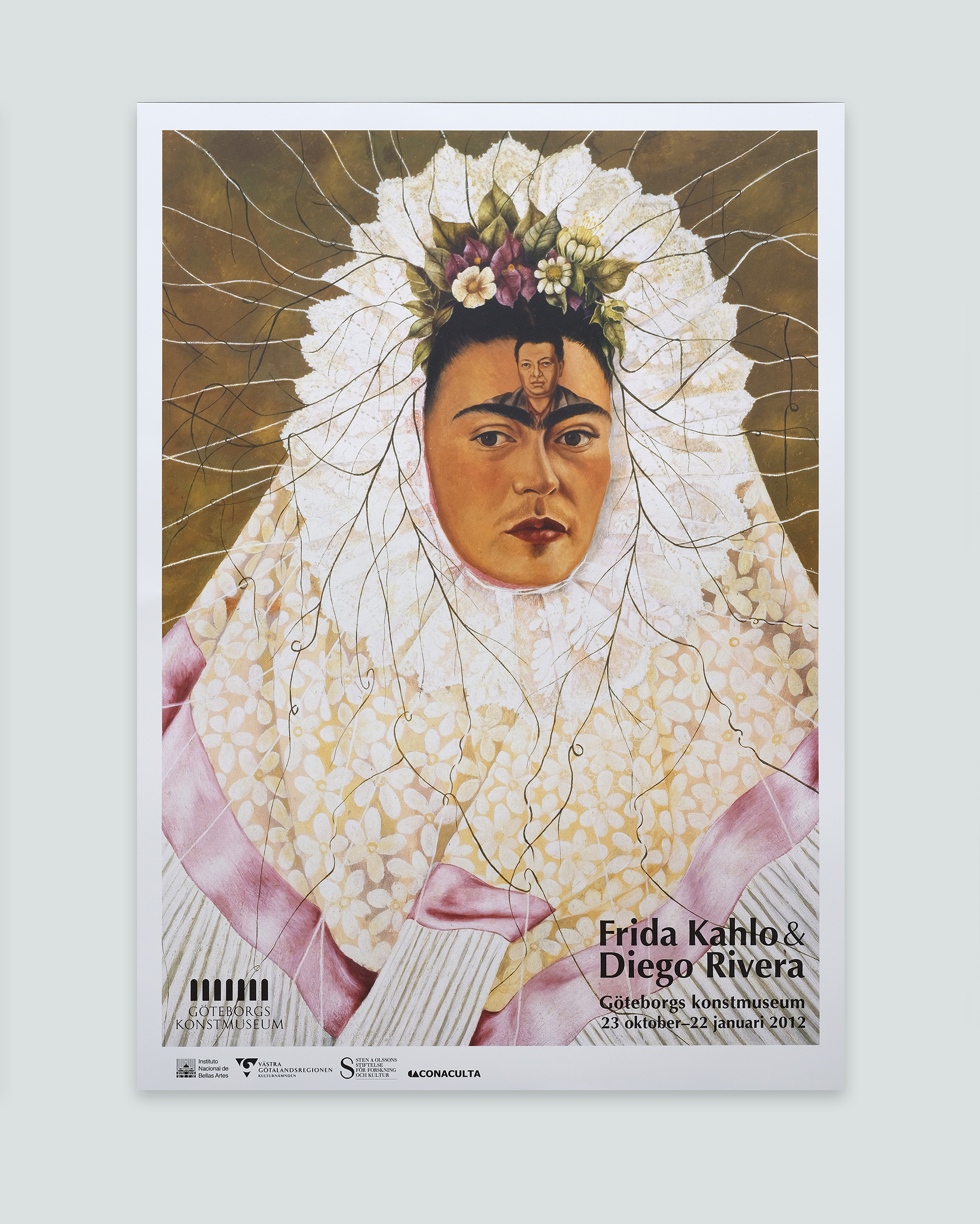 Utställningsaffisch, Frida Kahlo