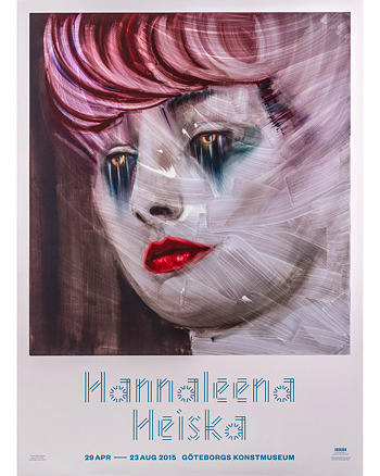 Utställningsaffisch, Hannaleena Heiska