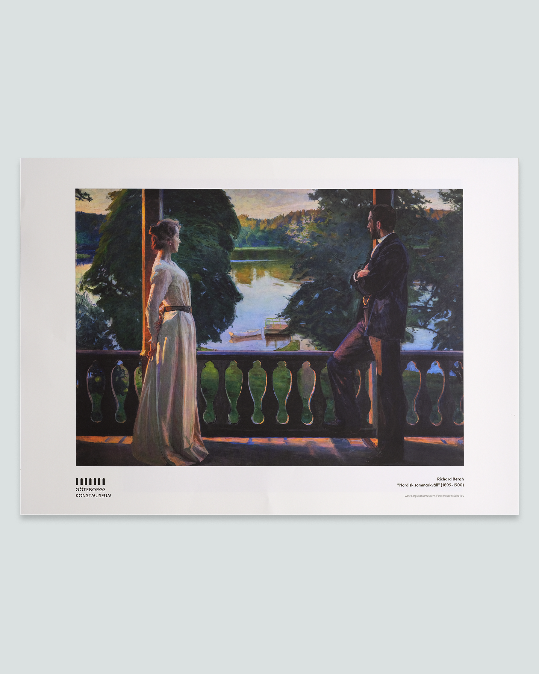 Affisch, Richard Bergh, Nordisk sommarkväll