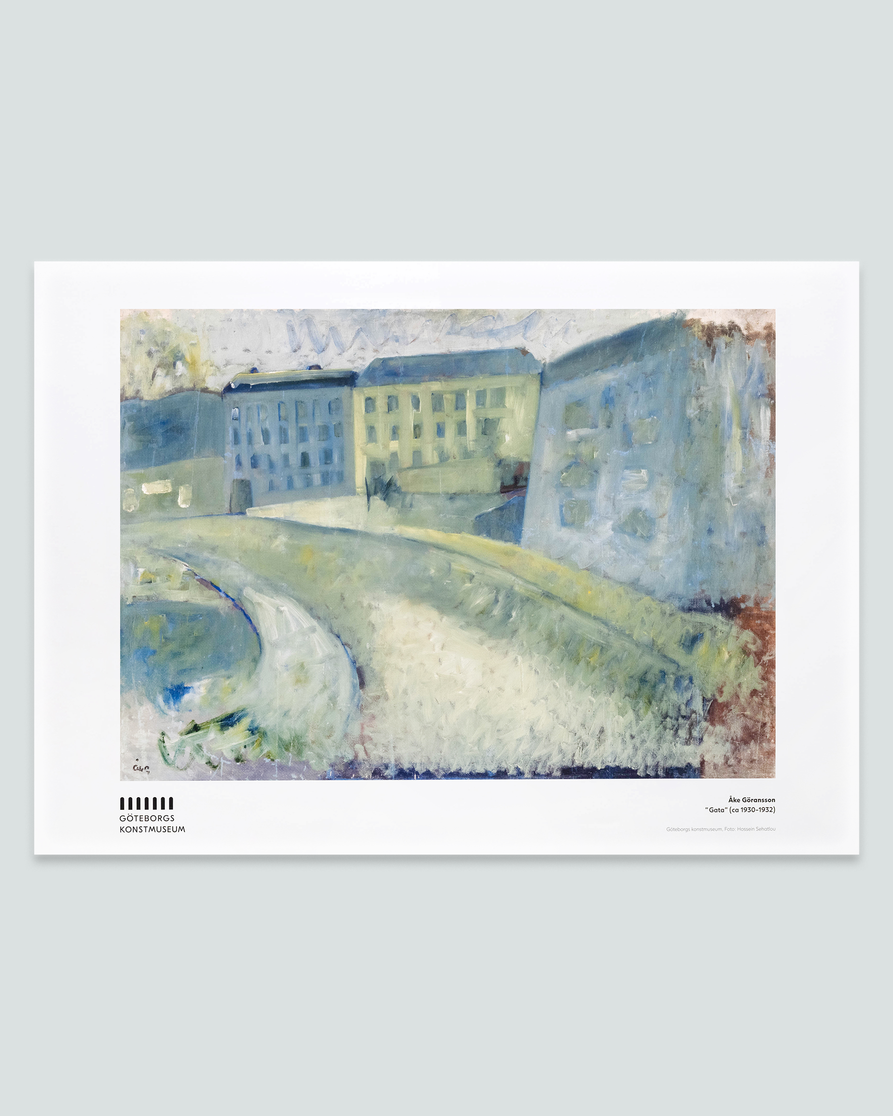 Affisch, Åke Göransson, Gata