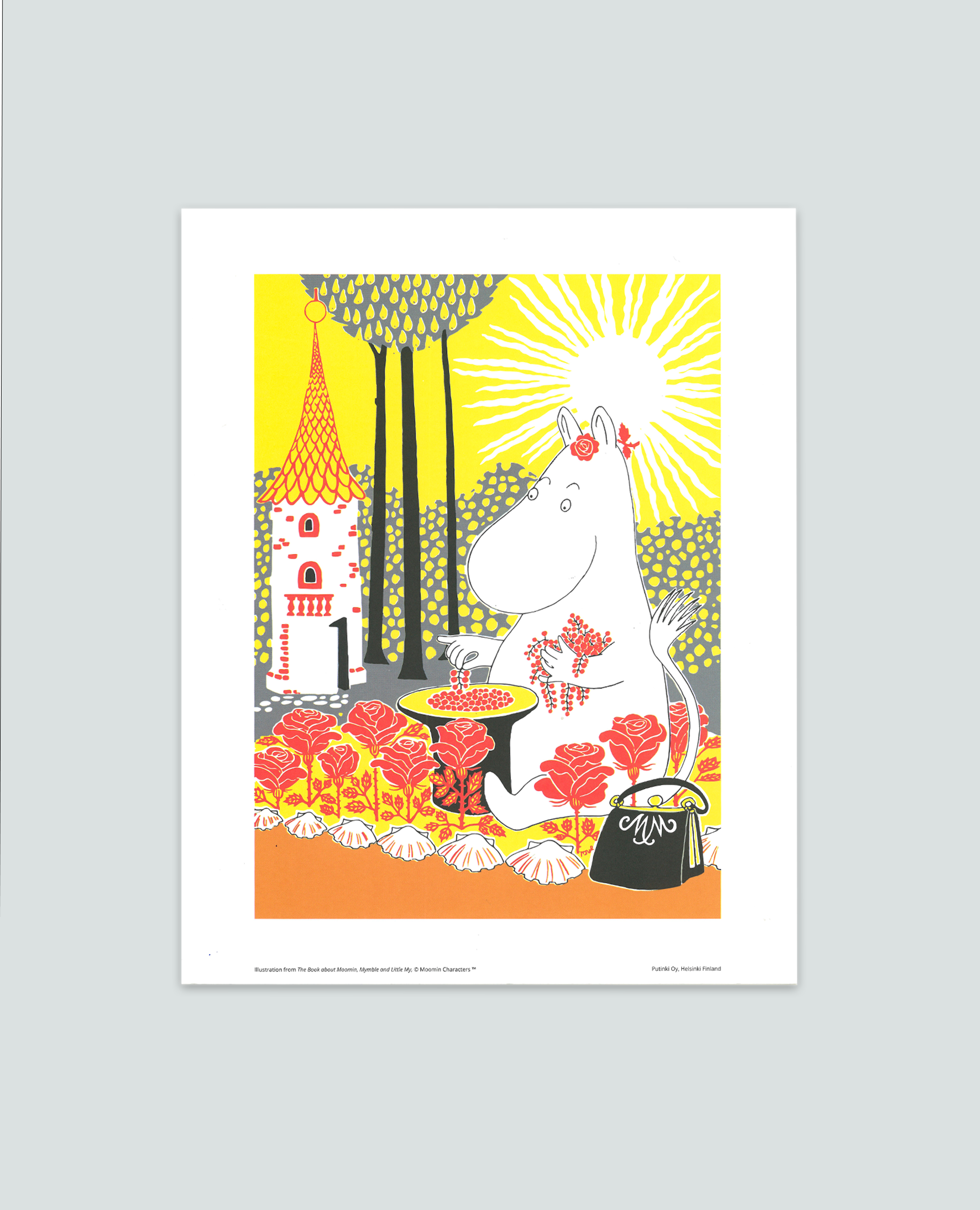 Tryck, Tove Jansson, Muminmamman 