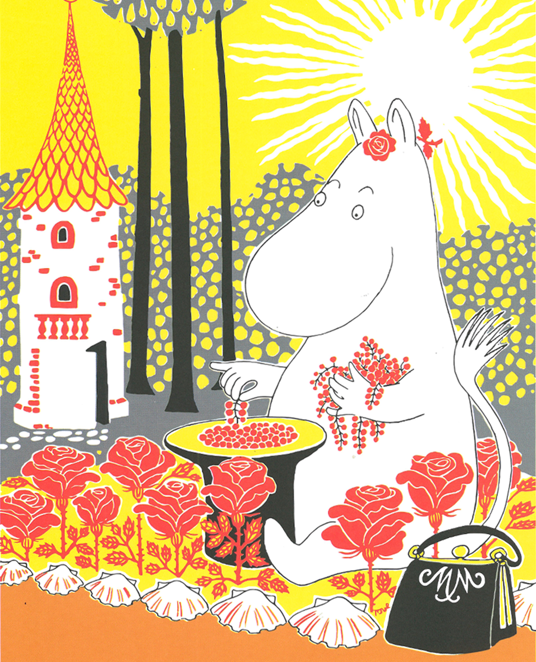 Tryck, Tove Jansson, Muminmamman 