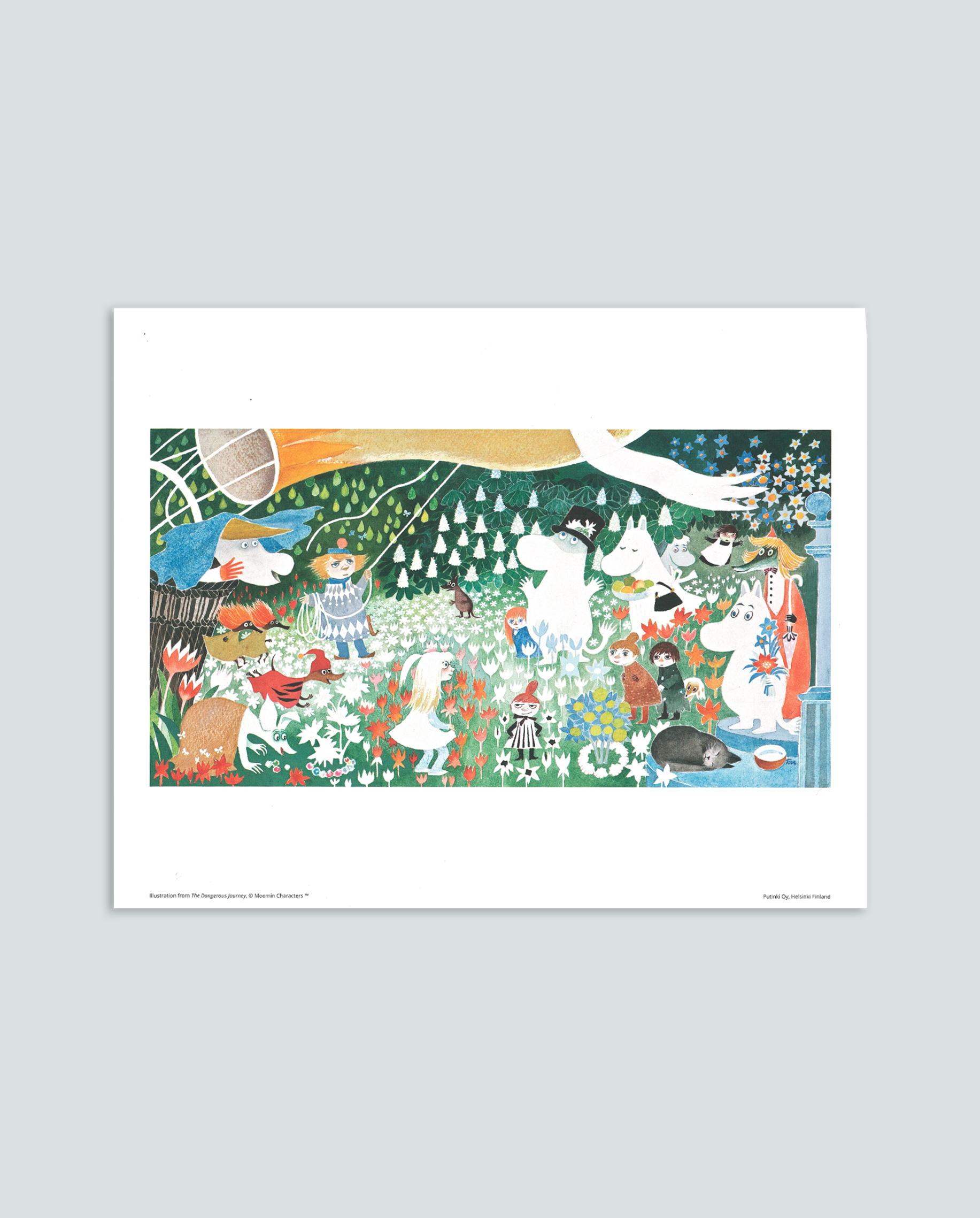 Tryck, Tove Jansson, den farliga resan