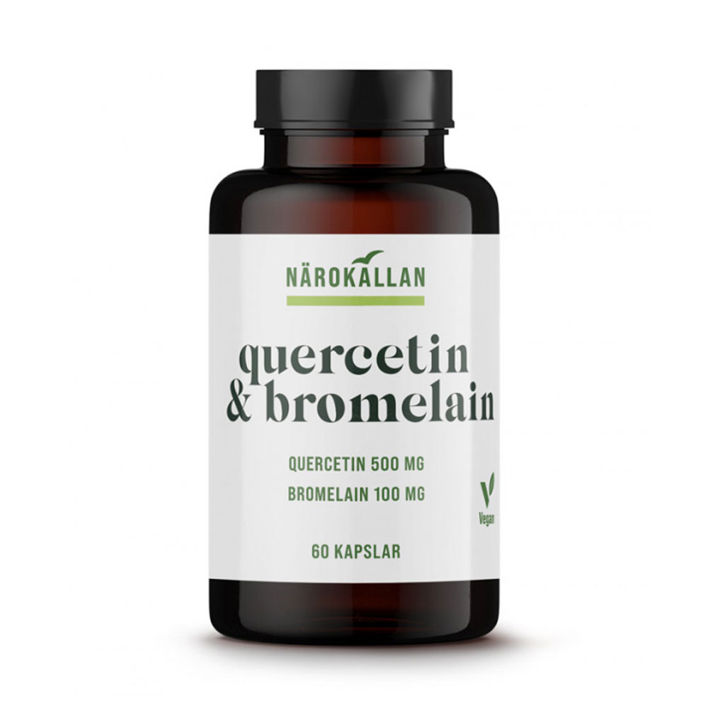 Quercetin & Bromelain 60 kap Närokällan