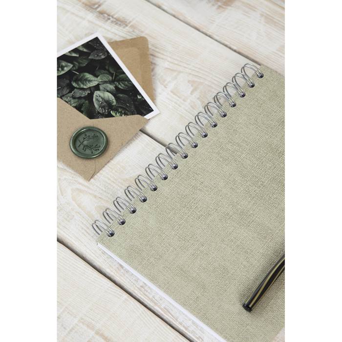 Bok Bigso A5 linj canvas linen - 9