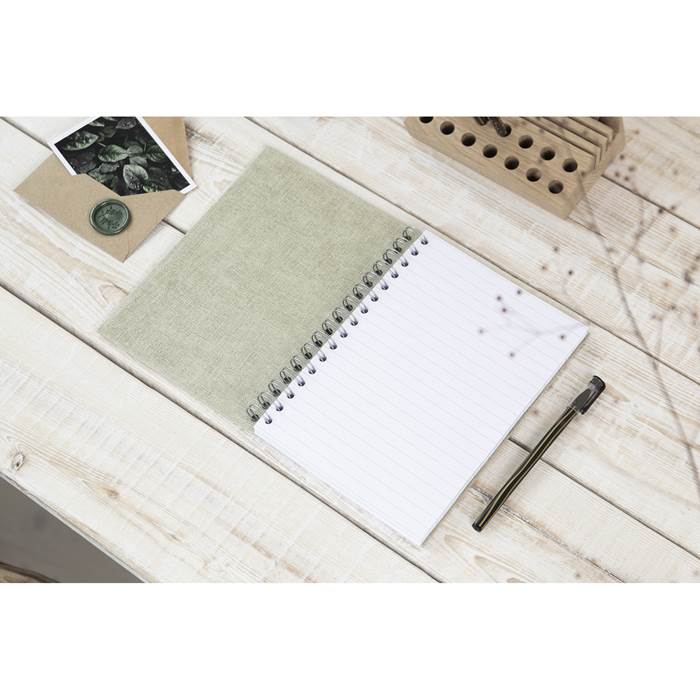 Bok Bigso A5 linj canvas linen - 8