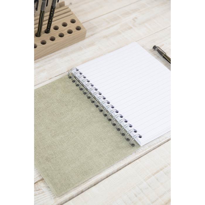 Bok Bigso A5 linj canvas linen - 7