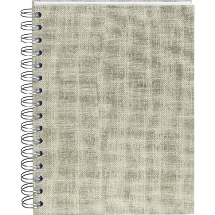 Bok Bigso A5 linj canvas linen - 2