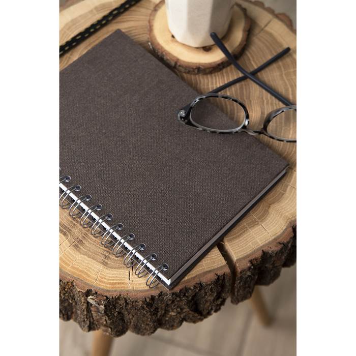 Bok Bigso A5 linj canvas brun - 8