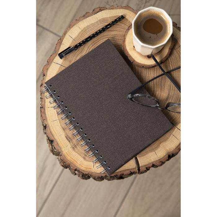 Bok Bigso A5 linj canvas brun - 9