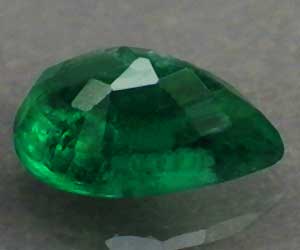 Piedra preciosa de esmeralda colombiana natural genuina de calidad superior rara de 0,40 ct - 2