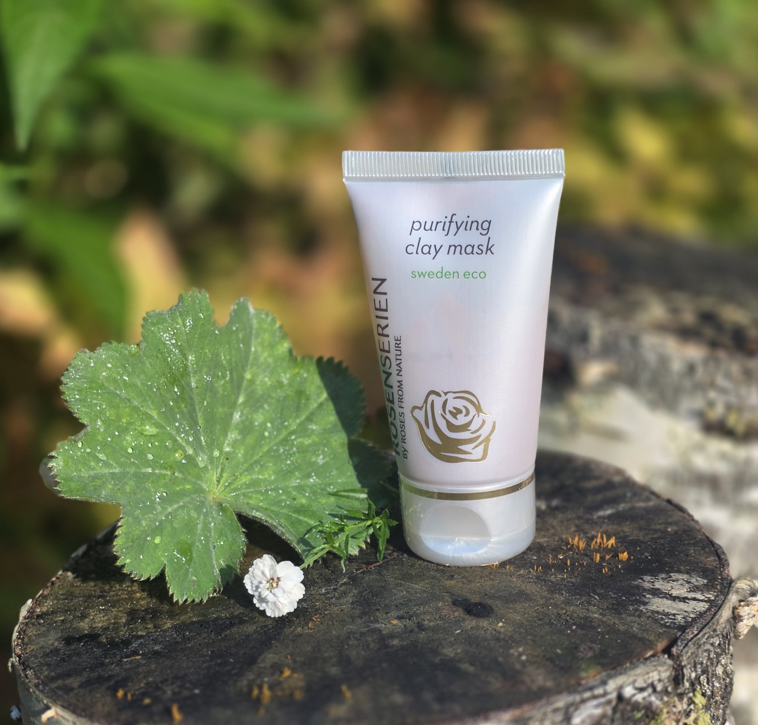 Purifying clay mask 40 ml -  Rosenserien  - 3
