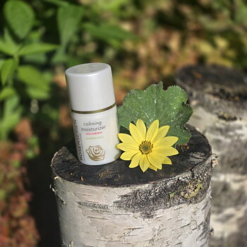 Calming Anti-Redness – rik ansiktskräm för torr, röd & känslig hud – Rosenserien 