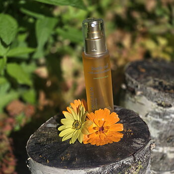 Body / Face oil with sea buckthorn - kroppsolja med havtorn 100ml -  Rosenserien