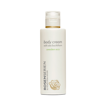 Body cream with sea buckthorn - Ekologisk Kroppskräm med havtorn 200ml -  Rosenserien