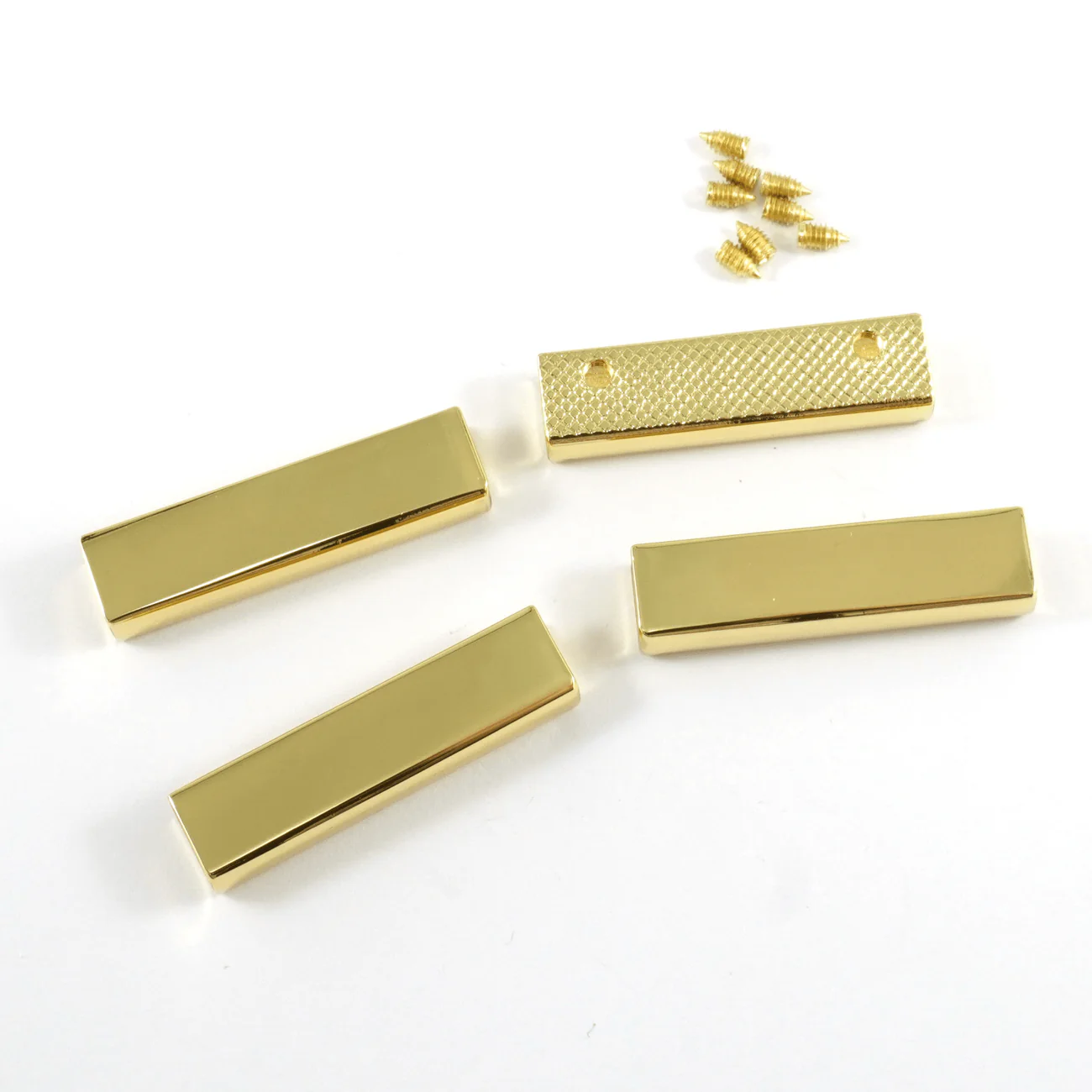 Strap Ends 1 1/2" - Gold - 4 pack - Emmaline