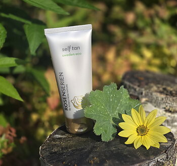 Self tan - brun utan sol kräm  100ml - Rosenserien
