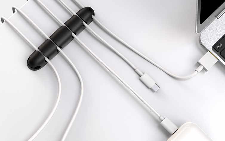 Cable holder - Efficient storage for up to six cables! - 8