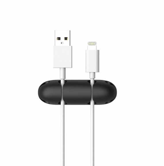 2-Pack - Kabelhållare – Effektiv Förvaring för Fyra Kablar - 5