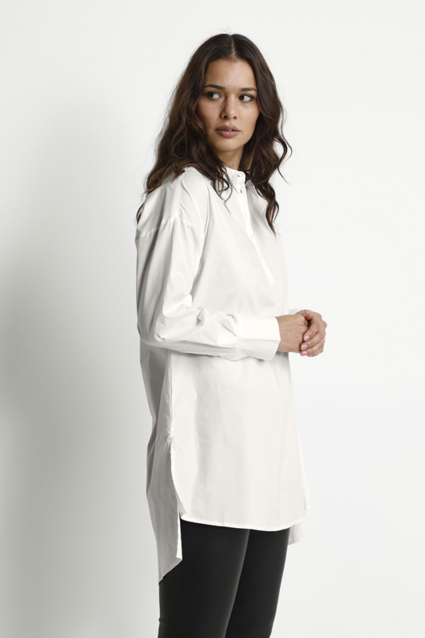 Culture - Antoinett Long Shirt Spring Gardenia - 5