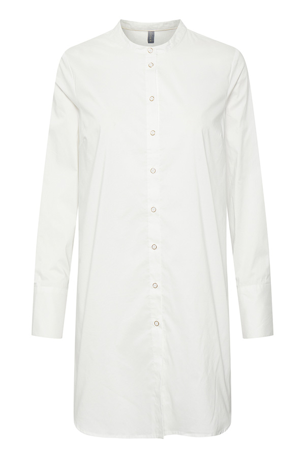 Culture - Antoinett Long Shirt Spring Gardenia - 9