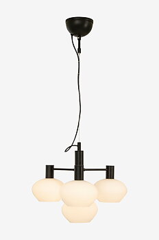 BELL taklampa 4:a, svart/vit - Aneta Lighting