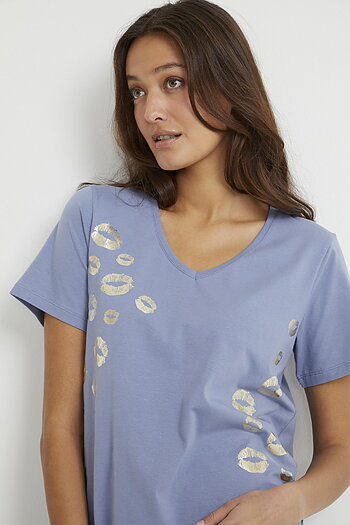 Culture - Gith New V-neck T-shirt Infinity