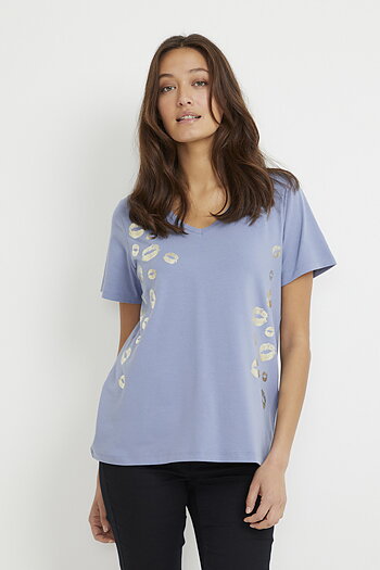 Culture - Gith New V-neck T-shirt Infinity