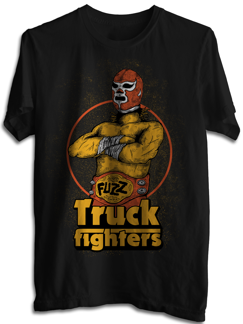 TF 'Fuzz Champion' t-shirt BLACK