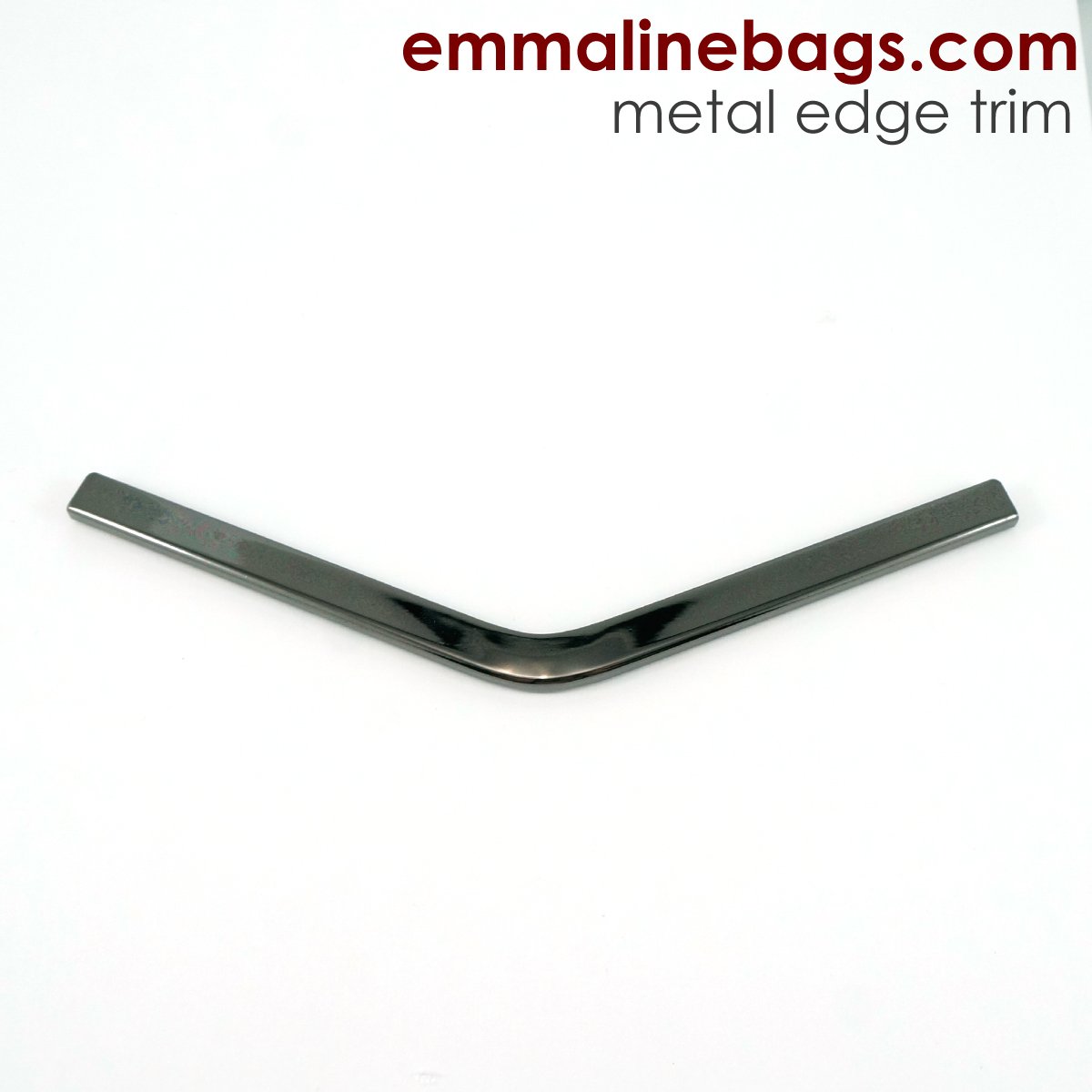 Metal Edge Trim: Style B - Gunmetal - Emmaline