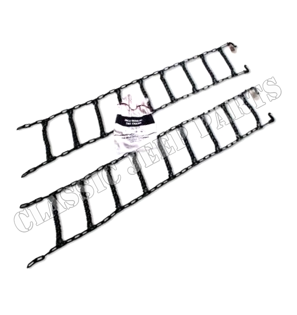 Snow tire chain pair with bag INCOUSA ?? 60016