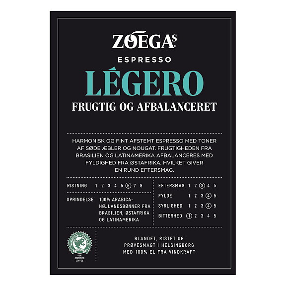 Brandingpaket Zoegas Legero Danska