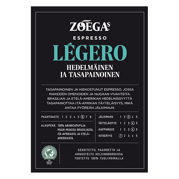 Brandingpaket Zoegas Legero Finska