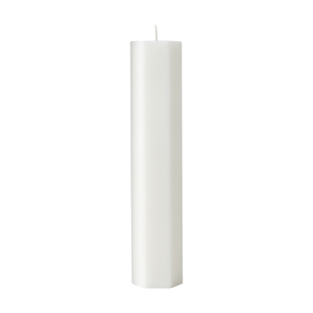Spindelvävsljus stearin 20 cm