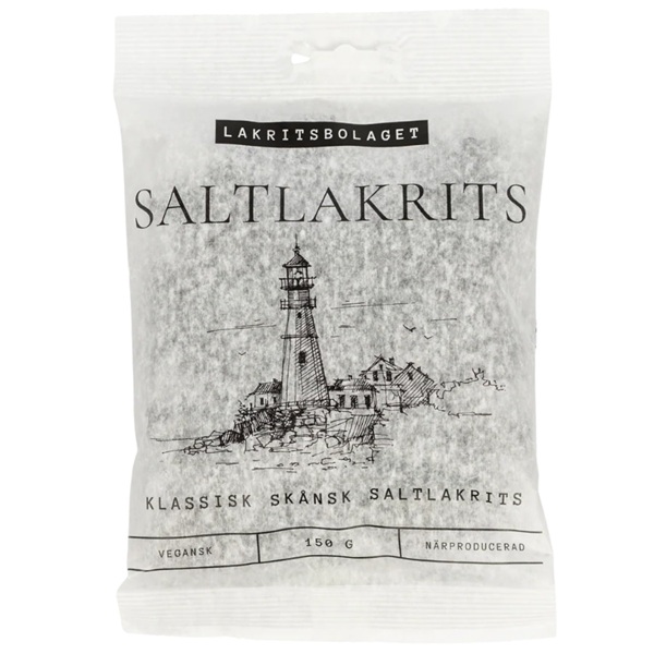 Saltlakrits påse från lakritsbolaget