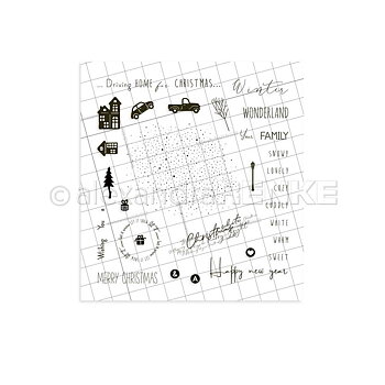 ALEXANDRA RENKE -"ClearStamp 'Driving home for christmas'"