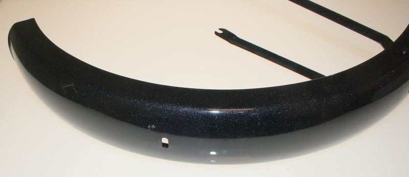 Frontskjerm Baghee Black Metallic NOS - 2