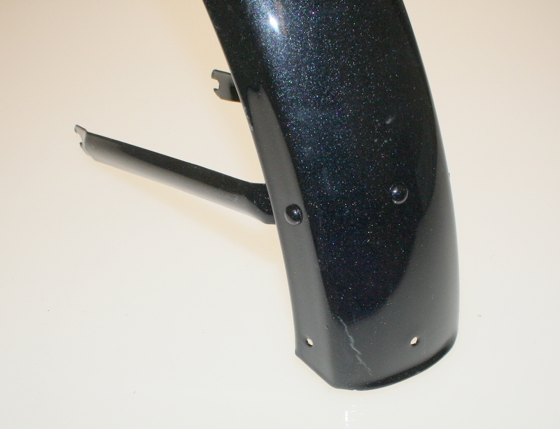 Frontskjerm Baghee Black Metallic NOS - 3