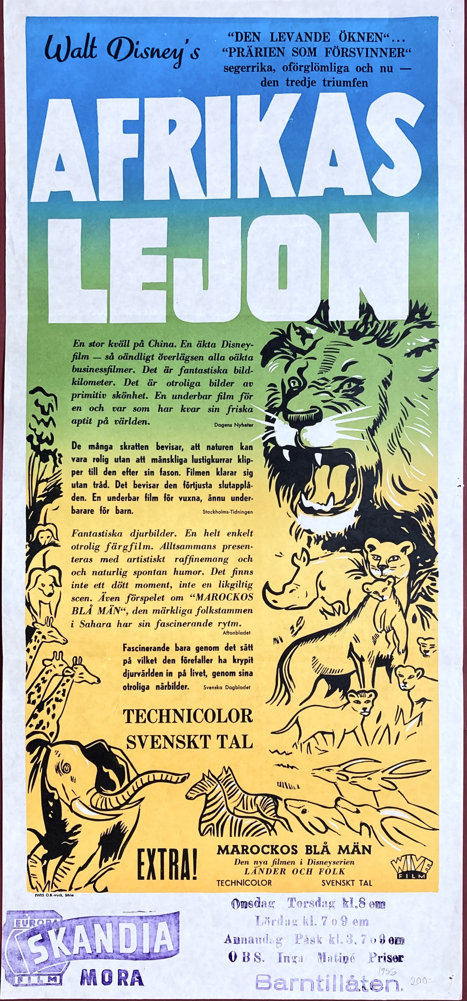 THE AFRICAN LION (1955)
