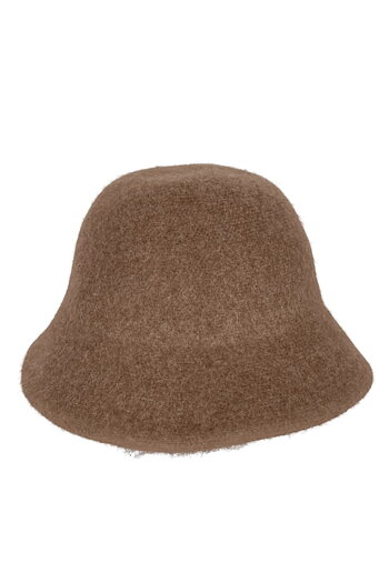 Black Colour - Belindo Wool Hat Camel
