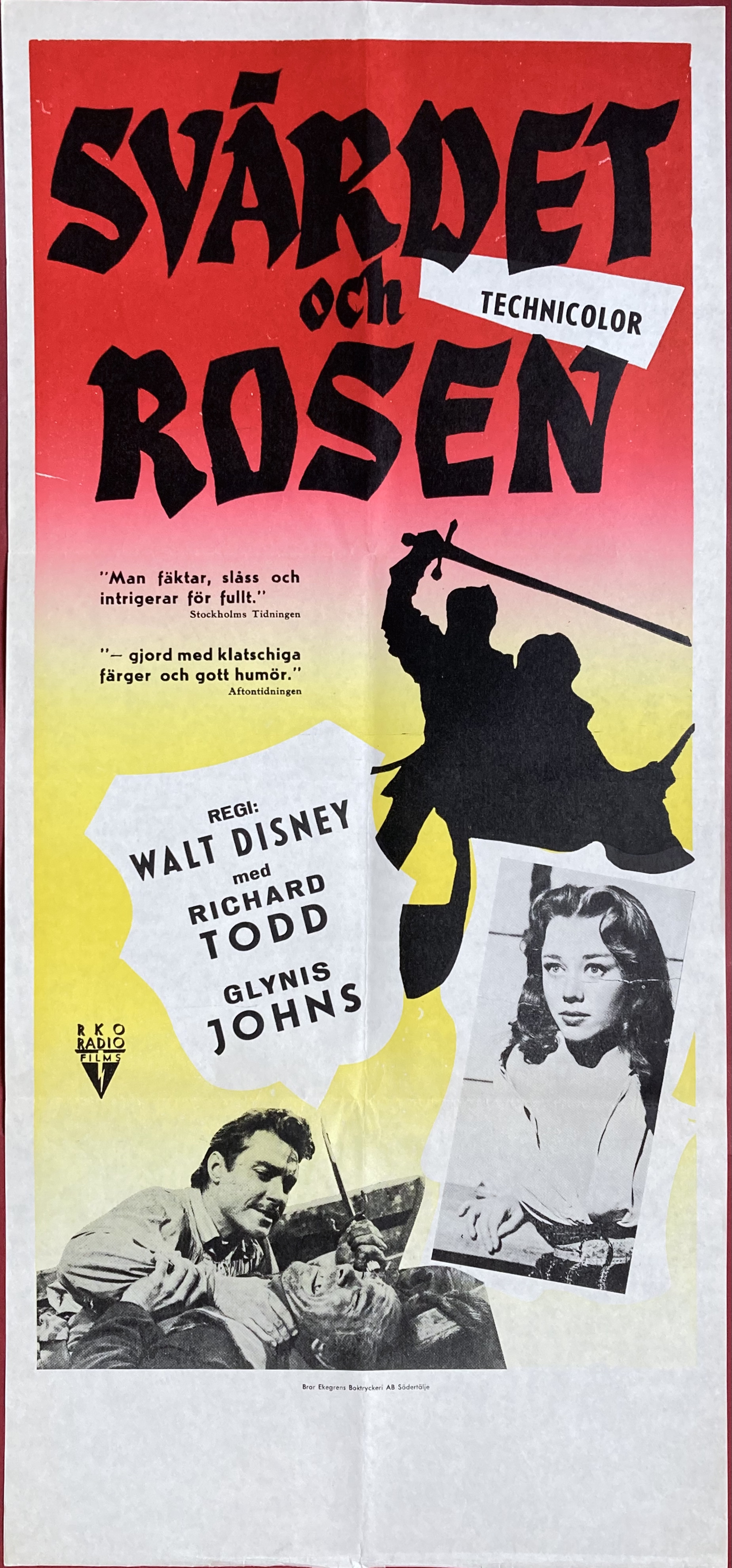 THE SWORD AND THE ROSE (1953)
