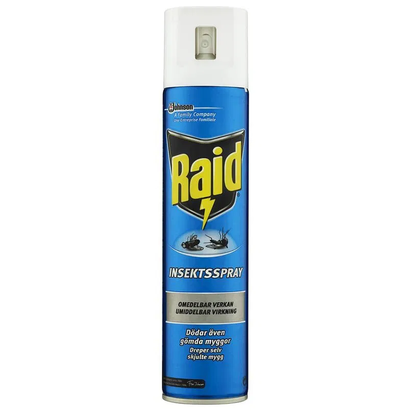 INSEKTSSPRAY 300ML RAID BY RADAR