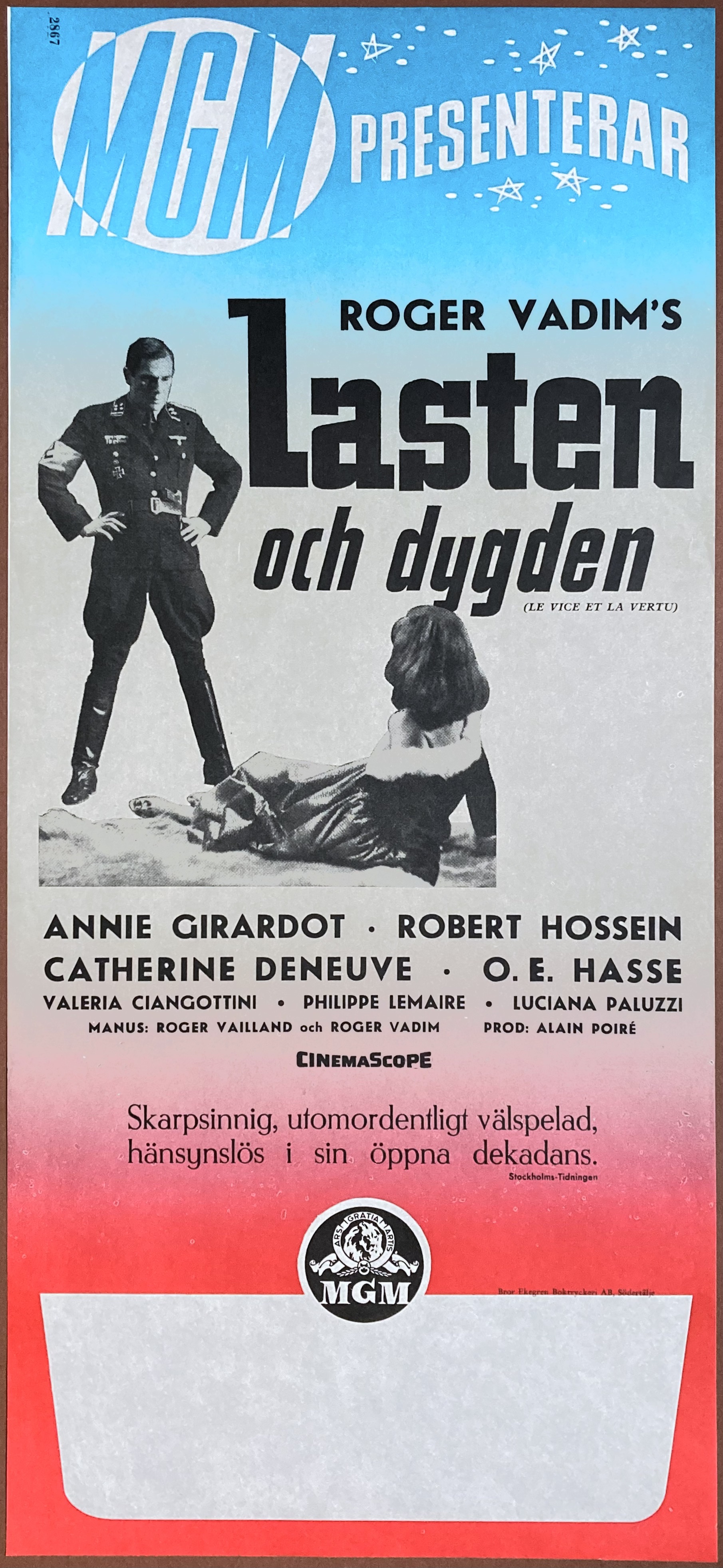 LASTEN OCH DYGDEN (1963)
