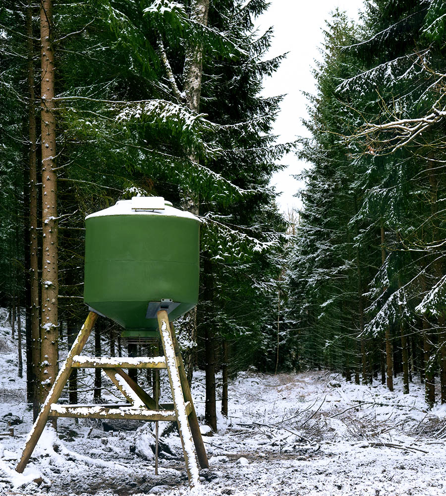 Komplett 1000 liters foderautomat med FeedCon – med benställning - 2