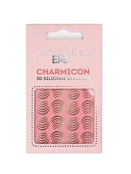 Charmicon 3D Silicone Stickers #115 Lunula Gold