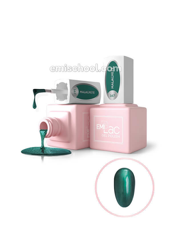 E.MiLac FQ Malachite #167, 9 ml. - 2